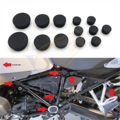 Juego de 13 tapas de cuadro negro para BMW R1200GS LC ADVENTURE 2014 - 2019 2015 2016 Foto 1 de 4