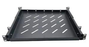 19" Rack Mount ADJUSTABLE Pull-Out Sliding Keyboard Mouse Network Shelf Tray - Picture 1 of 3