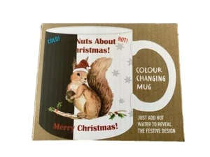 Impresionante Taza de Navidad Cambiante de Color de Crofton NUEVA - Imagen 1 de 3