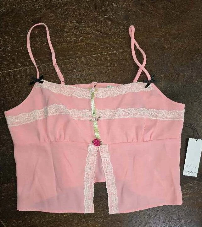 Camisola Top Betsey Johnson Forever Talla 21 Grande Foto 1 de 3