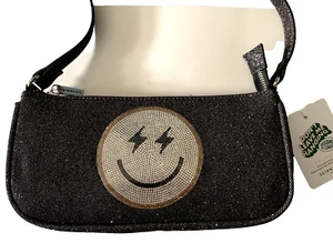 NWT Skinny Dip London Amber Emoji Smile Rhinestone Sparkle Look Shoulder Bag - Picture 1 of 9