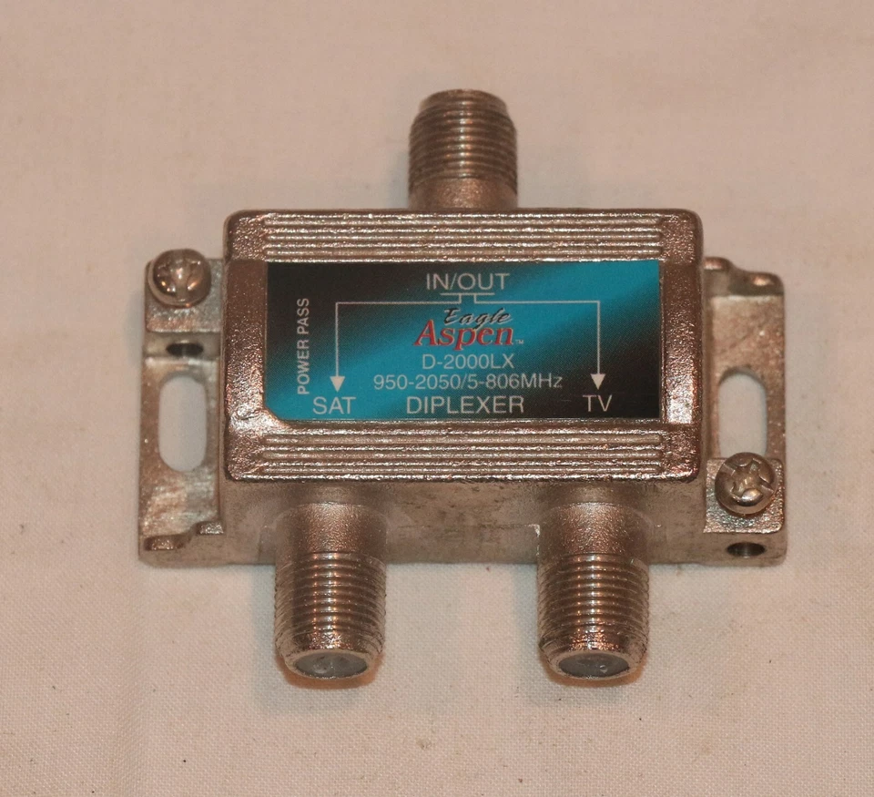 DIPLEXOR SATÉLITE EAGLE ASPEN D-2000LX Foto 1 de 1