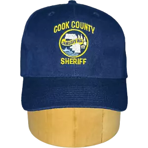 COOK COUNTY SHERIFF BASEBALL CAP - Navy - Picture 1 of 2