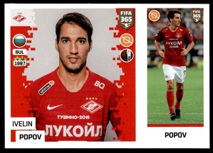 Panini FIFA 365 2019 - Ivelin Popov FC Spartak Moskva - No. 301