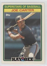 1988 Topps Kay Bee Toys Superstars of Baseball Joe Carter #4