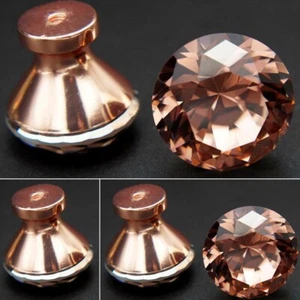 Roségold Zum Selbermachen Schrankknopf einzigartige Farbe für Kristall Ziehgriff 30 mm - Bild 1 von 34