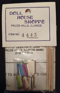 Miniature DOLL HOUSE SHOPPE Christmas Tree / Party Decor Paper Chain Kit #4443 - Picture 1 of 2
