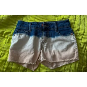 Epic Threads Girls Ombré Denim Shorts - Size 8 - EUC - Picture 1 of 4