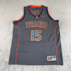 Vintage Nike Carmelo Anthony Syracuse Basketball Jersey Men XL 2002 Stitched - Picture 1 of 8