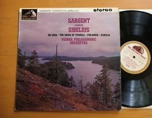 ASD 541 ED1 Sargent Conducts Sibelius Vienna Philharmonic HMV 1st W/G Stereo EX - Picture 1 of 5