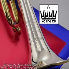 1965 Vintage King H. N. White Super 20 Symphony Silversonic Trumpet