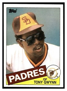 1985 Topps Tony Gwynn #660 San Diego Padres