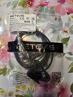 Retevis EEK004 2Pin Earhook Earpiece Walkie Talkie Earphones - Image 1 of 2