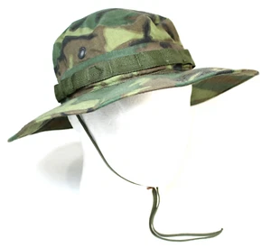 ORIGINAL VIETNAMKRIEG ERDL 1969 UNISSUED BOONIE CAP - Bild 1 von 6