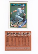 George Brett collection - You Pick -                       (BP-Brett)
