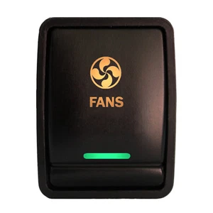 FANS 273 Push switch 12V 3A ON-OFF for Nissan Pathfinder leaf Sentra dual LEDs - Picture 1 of 2