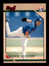1996 Baseball Bowman Derek Aucoin Montreal Expos #356 RC3