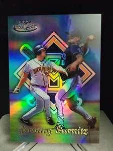 JEROMY BURNITZ 1999 TOPPS GOLD LABEL BLACK LABEL CLASS 3 #79 MILWAUKEE BREWER MT - Picture 1 of 2