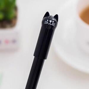 School Pen For Kids Office Pencils Student Cute 0.5mm Gel Needle Black Writing 