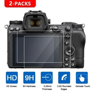 2 piezas Protector de pantalla de vidrio para cámara Nikon Z9 Z8 Z7ii Z7 Z6ii Z6 Z5 Zf - Imagen 1 de 4