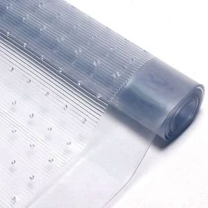 Vinyl Plastic Carpet Protector Clear Runner Home Office Hallway Film Mat Roll - Picture 1 of 4