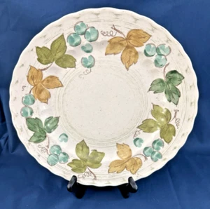 Metlox Vintage Vernon Ware Vineyard 11" Dinner Plate Made in USA Mint Condition! - Picture 1 of 4