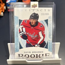 2022-23 UD Artifacts Lucas Johansen Rookie RC #231 /999 Capitals FREESHIP+BONUS