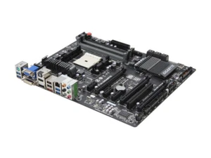 GIGABYTE GA-F2A85X-UP AMD A85X Socket FM2 SATA 6Gb/s USB 3.0 ATX Motherboard - Picture 1 of 7
