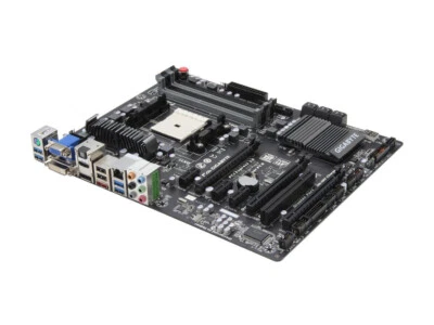 GIGABYTE GA-F2A85X-UP AMD A85X Socket FM2 SATA 6Gb/s USB 3.0 ATX Motherboard - Image 1 of 4