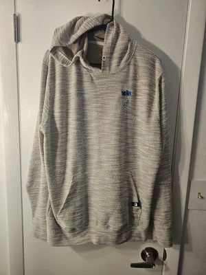 Sudadera con capucha Distressed Twill Surfers para hombre XL beige manga larga Foto 1 de 4
