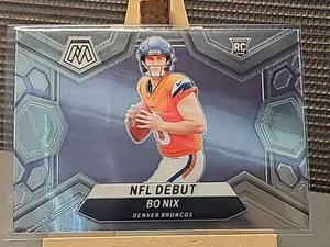 Tarjeta base de novato debut NFL Panini Mosaic 2024 Bo Nix #271 Denver Broncos - Imagen 1 de 2