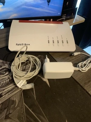 AVM FRITZ!Box 7590 WLAN Router, Modem, Weiß, super Vectoring - Bild 1 von 2