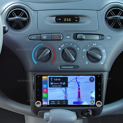4+64G For Toyota Echo 2000-2005 CarPlay Android15 Car Stereo Radio GPS +CAM - Image 1 of 4