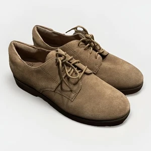 First Semester Suede - New - Oxford Shoes - Brown - Boys Size 6.5 - No Box - Picture 1 of 10