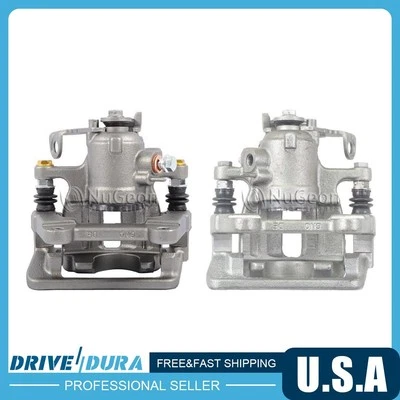 2pc Rear Disc Brake Caliper for 2005 2006 2007 2008 2009 Audi A4 Quattro - Image 1 of 4