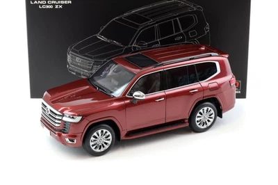 1:18 LCD Models Toyota Land Cruiser LC 300 Zx Rosso Metallizzato LCD18013-ZX-RE - Immagine 1 di 4