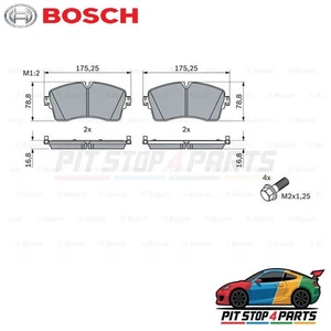 Bosch 0986424871 Brake Pads Set Fits Land Rover Range Rover Evoque 2017-2019 - Picture 1 of 9