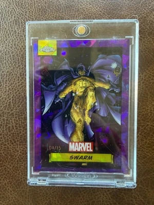 2024 Topps Chrome Marvel Sapphire #134 Swam Purple Refractor /15 - Image 1 of 2