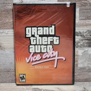 Grand Theft Auto Vice City Doppelpack Sony PlayStation 2 2002 GTA PS2 Brandneu - Bild 1 von 7
