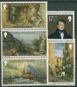 Guernsey 1980 Weihnachten Gemälde 213/17 postfrisch - Picture 1 of 1