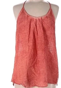 Sleeveless Blouse/Tank by Silver Jeans Co Women's Lacey & 6 Button Back Sz Med - Picture 1 of 5