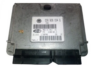 VW Audi Skoda Engine Control Unit ECU 036906034Q IAW4LV.Z with PIN code - Picture 1 of 2