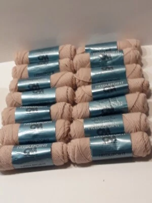 COLUMBIA-MINERVA AGUJA 100% LANA TAPIZ HILO 14 MADEJAS NUEVO        Foto 1 de 4