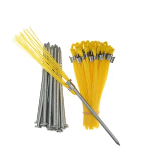 Trail Chasers gelb 6 Zoll Bodenmarkierungen Schwerlast Vermessung, Landschaftsbau 25-Ct - Bild 1 von 7