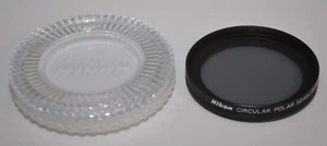 Genuine Nikon Circular Polarizer Filter (52mm) in Case NEW - Picture 1 of 2