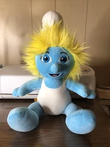 Build A Bear Workshop Smurfette Smurfs Baby Plush Doll 2013 - Picture 1 of 11