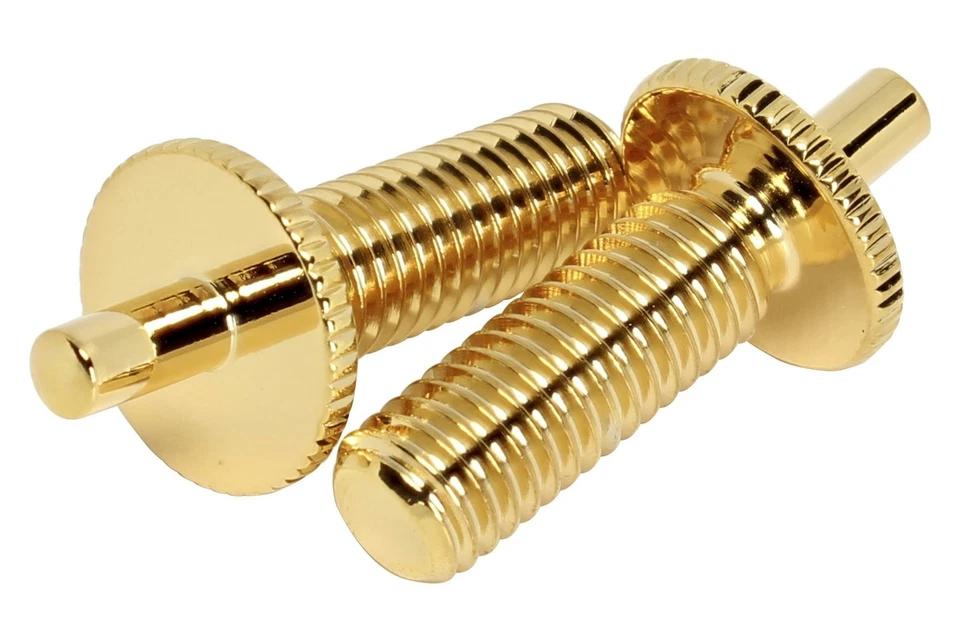 ABM Import Conversion Posts - M8 to smooth 4mm posts for Epiphone - Gold - Image 1 of 2
