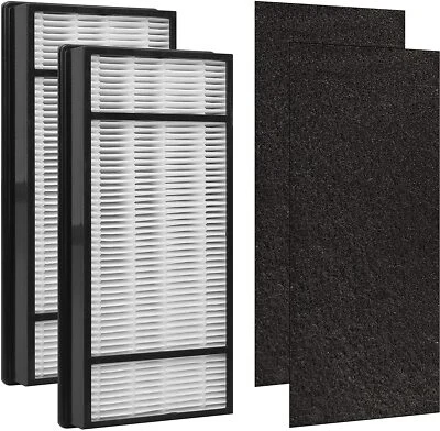 2 Replacement Air Purifier HEPA fits Honeywell HRF-H1 HRF-H2 Filter H HPA060,