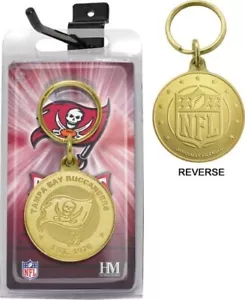 MLB Tampa Bay Buccaneers - Bronze Coin Keychain Licensed - Highland Mint (NEW) - Picture 1 of 3