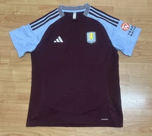 Aston Villa home Womens Shirt Jersey 24/25  CURRY #24 Red Size. 16/18 - Picture 1 of 7